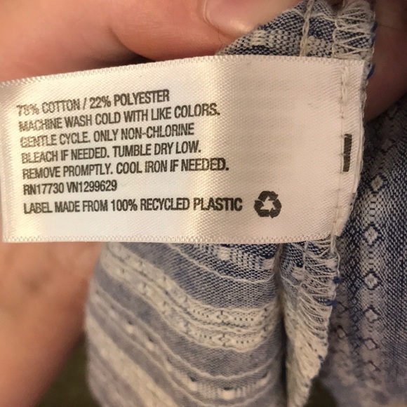 Xhilaration Blue Summer Dress - Picture 3 of 8